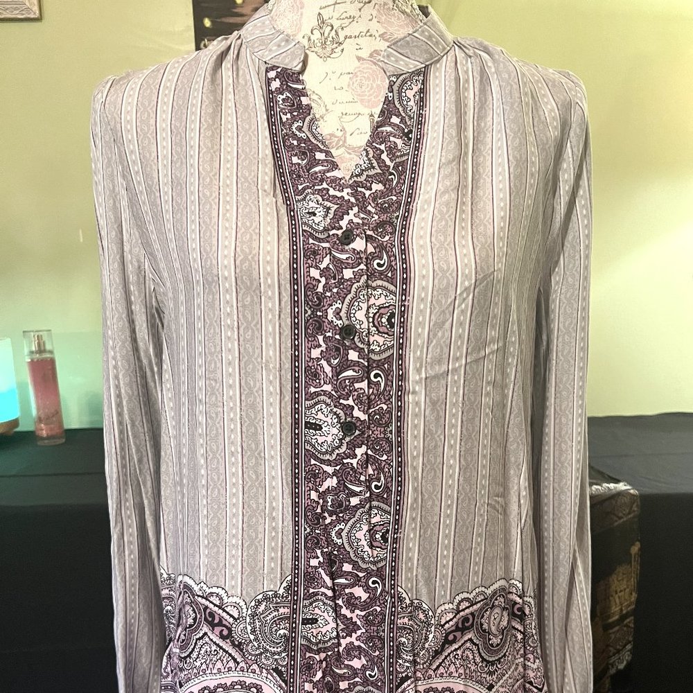 Printed Blouse, soft material.. casual to office wear
